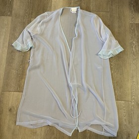 Vintage 2-piece lingerie nightgown set  Lightweight flowy fairy vibes Pastel