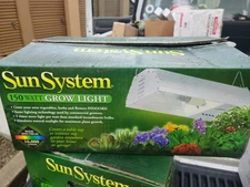Sun Systems 150 Watt HPS Ultra Sun Blazer Grow Light Fixture 900490 NIB