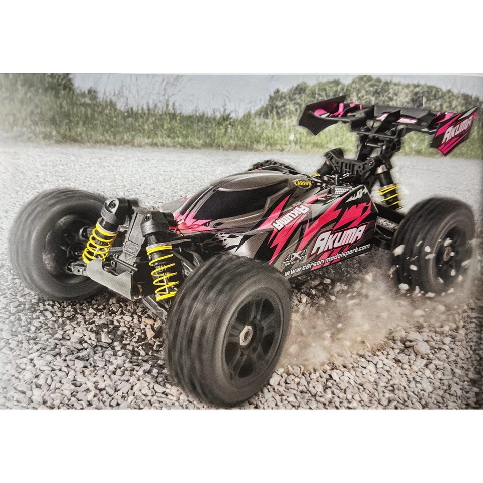 Carson 409083 Akuma Buggy 4WD 100% RTR pink 500409083 Neuheit 2025 - Bild 2 von 3