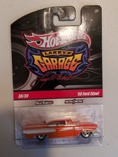 HOT WHEELS GARAGE 2010 Larry's Garage 58 Ford Edsel 38/39 Real Riders Metal