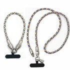 240W Super Fast Charging Phone Cables 2 in 1 Zinc Alloy Head Lanyard Data Cable 