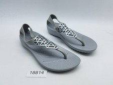 Crocs Serena Embellish Women's Size 8 Flip Flop Sandals Gray