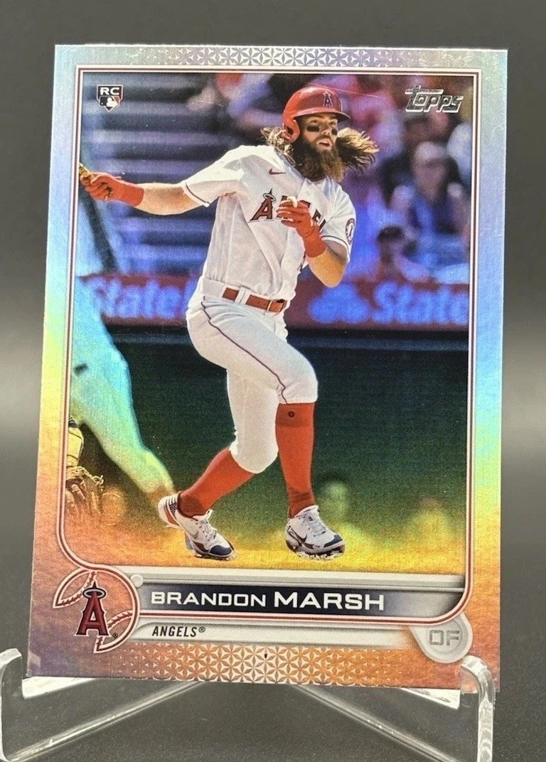 2022 Topps - Rainbow Foil #243 Brandon Marsh (RC)