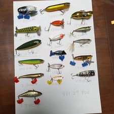 Heddon Bass Topwater Lure Set 17pcs Fishing Tackle Used Includes ZEAL Megabass
