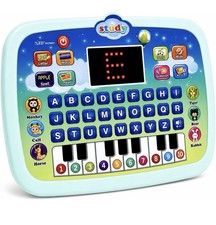 Learning Tablet for Toddlers 1-3 - Educational ABC Toy to Learn Alphabet, Num...