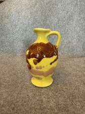 Vintage Paden City Artware Drip Pottery Pitcher, Vase or Jug