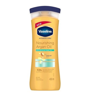 Vaseline Nourishing Argan Oil + Vaseline Body Lotion 13.5oz (400ml)