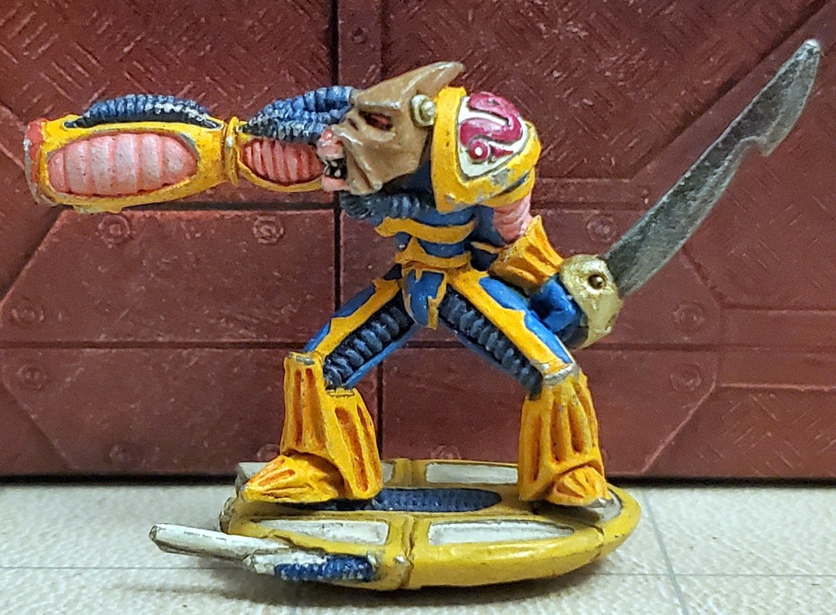 Warhammer 40k Rogue Trader Tzeentch Renegade Disc Rider Flamer