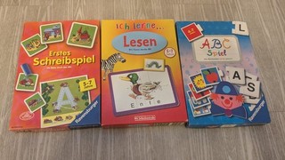 3 Spiele Ravensburger Lese Schreiben lernen TOP