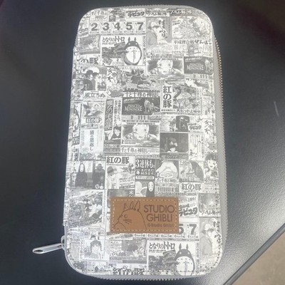 Ghibli Exhibition Studio Work Pattern Multi Case Pouch