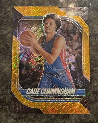 2025-26 Prizm FOTL Gold Shimmer Cade Cunningham /10
