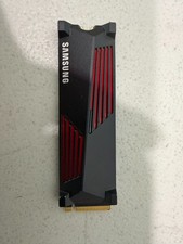 Samsung 990 PRO 1TB PCIe Gen4 NVMe M.2 SSD w/ Heatsink MZ-V9P1T0 New No Box