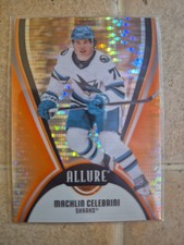 2025-26 Upper Deck Allure Macklin Celebrini Orange Slice #71