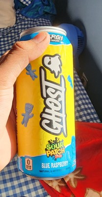 Ghost Energy – Sour Patch Kids Blue Razz – DISCONTINUED Flavor – OG Can  Design