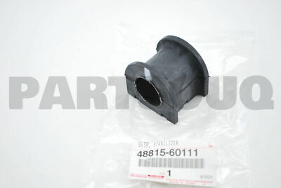 4881560111 Genuine Toyota BUSH, FRONT STABILIZER BAR, NO.1 48815
