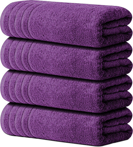 Extra Large Jumbo Bath Sheets 100% Egyptian Cotton Soft Big Bath Beach Towel Set - Picture 74 of 103