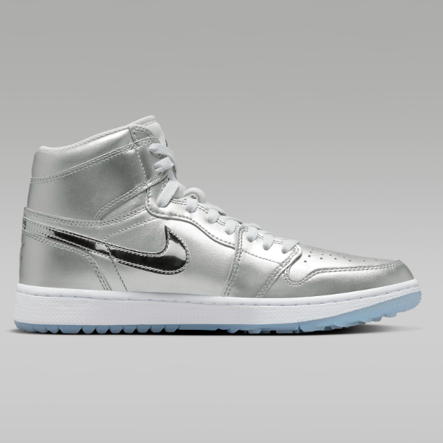 Nike Air Jordan 1 High G NRG Golf Gift Giving Silver FD6815 Nike Air Jordan 1 High G NRG Golf Gift Giving Silver FD6815