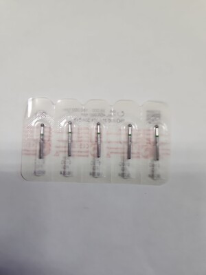 *5-Pieces* NTI Diamond Bur Friction Grip Shank Coarse Round 801-018C-FG