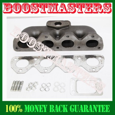 For 92-01 H22A Prelude Type S JDM Cast Iron Manifold T3/T4 flange