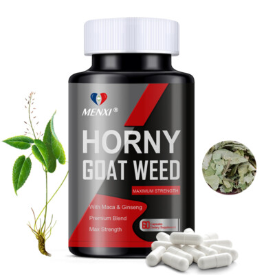 Premium Horny Goat Weed with Maca Root 1590mg  Enhancer for Men & Women