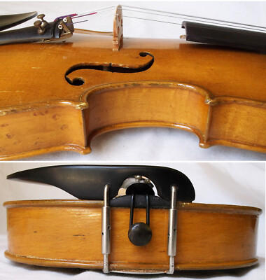 FINE OLD LIONHEAD VIOLIN - VIDEO - ANTIQUE RARE LION HEAD