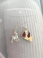 Disney Susi Und Strolch Ohrringe Schmuck Lady...
