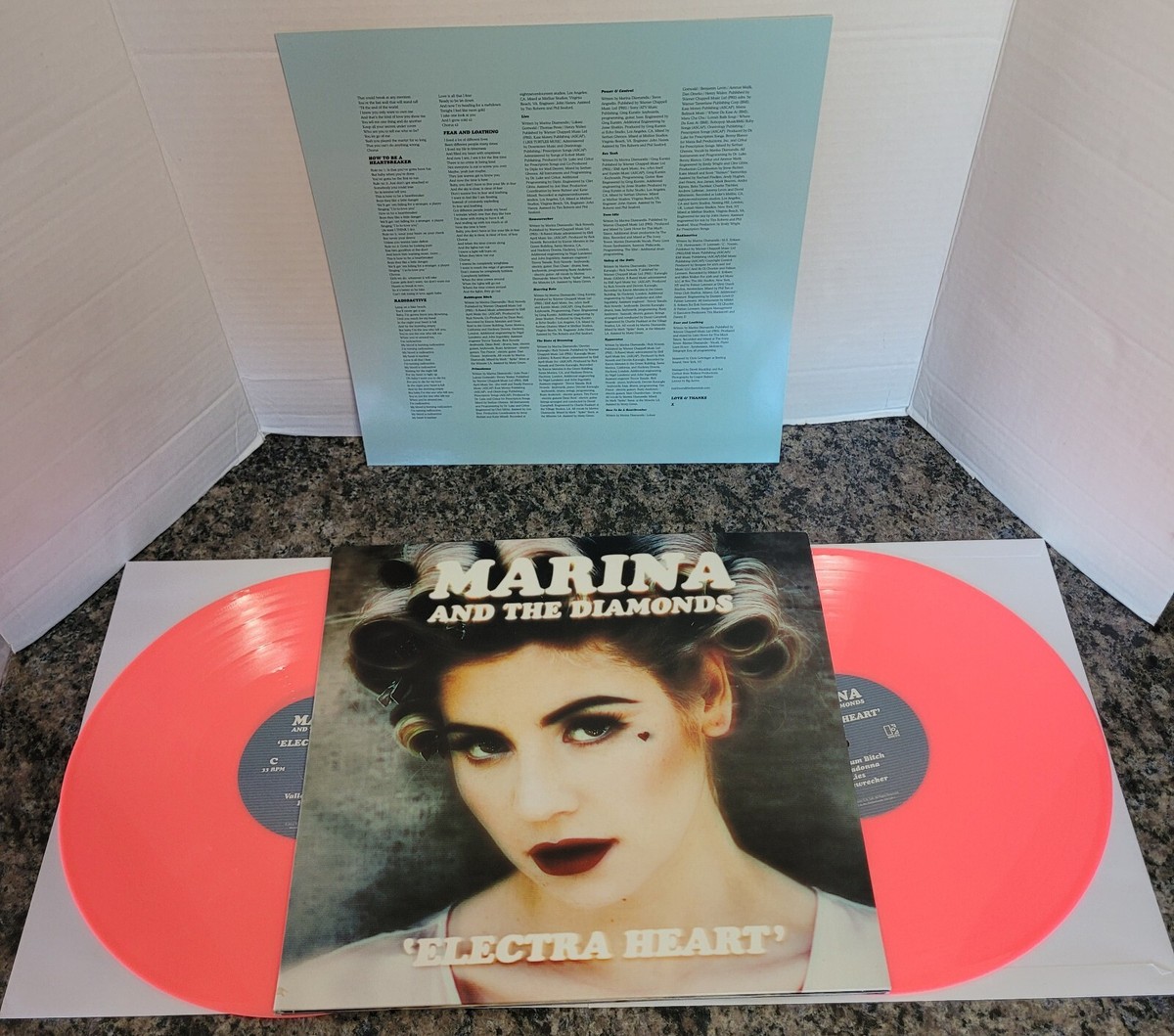 Marina And The Diamonds Electra Heart Urban Outfitters Pink Vinyl
