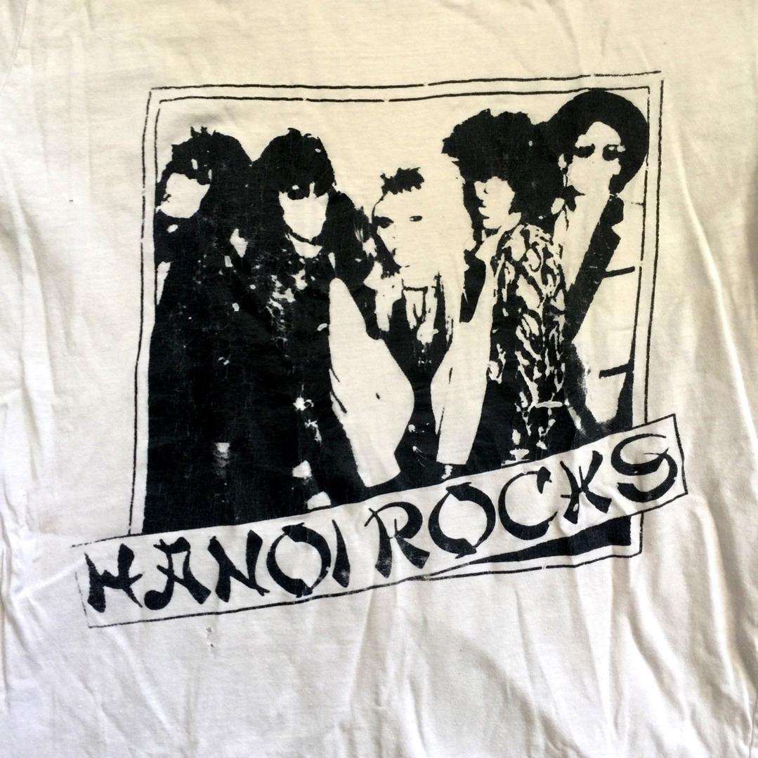 Vintage Hanoi Rocks 80's Shirt Tee Short Sleeve S-5XL IL0106