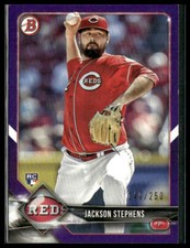 Jackson Stephens #48 2018 Bowman Purple 149/250 Rookie