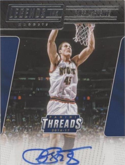 2016-17 Panini Threads - Raef LaFrentz #25 - 1 of 2