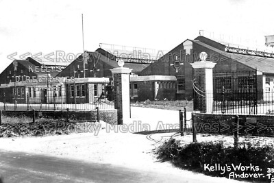 Kbb-88 Kelly's Directories Printing Works Entrance, Andover, Hampshire. Foto