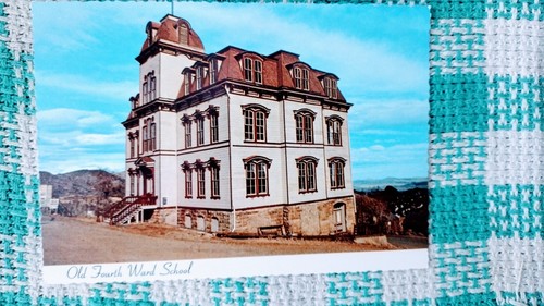 TARJETA POSTAL ANTIGUA ESCUELA CUARTO BARRIO VIRGINIA CIUDAD NEVADA - Imagen 11 de 11