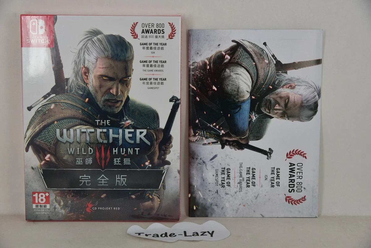 The Witcher 3 Wild Hunt Game of the Year Edition PS4 English Chinese Sealed