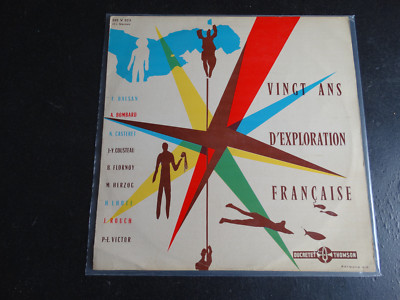 LP Vingt Ans D'Exploration Francaise - Bombard Cousteau/Very Bon
