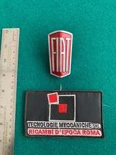 Fregio Stemma smaltato originale Fiat 1100B Musone - Omea Milano