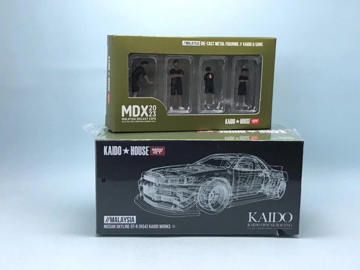 手数料安い house kaido MINIGT 未開封 MDX R34 マレーシア限定