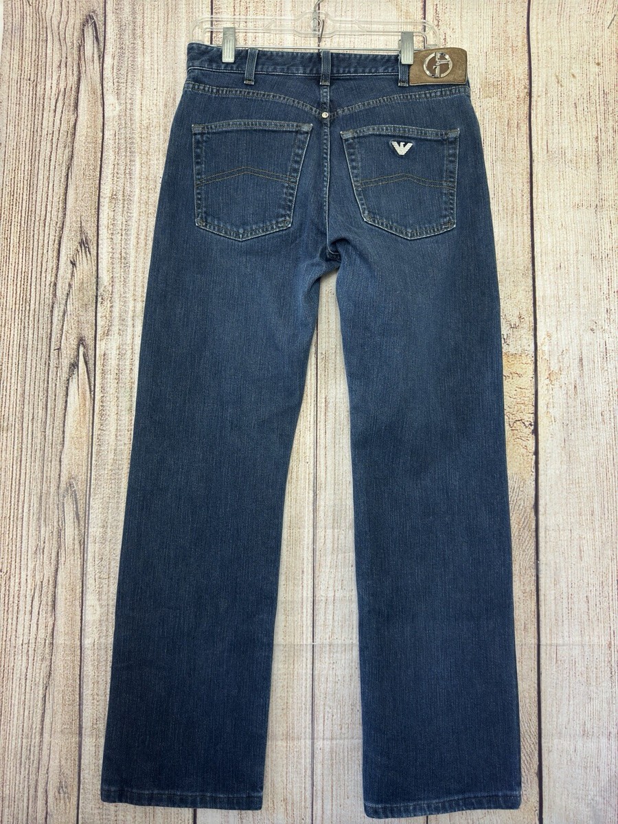 Giorgio Armani Big White ホワイトデニム Giorgio Armani Mens Big White Metal Platinum Plate Rare