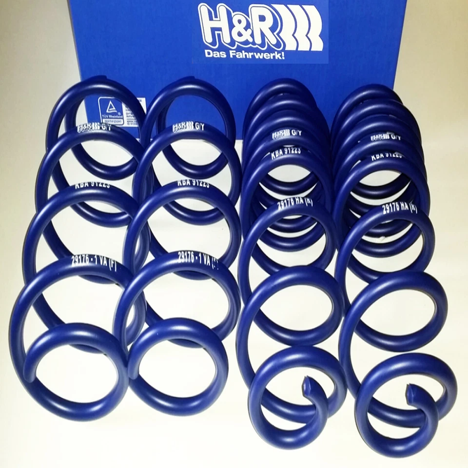 H&R Federn für Mercedes-Benz W124 E-Klasse Limo 45-55mm Tieferlegung 29548-1