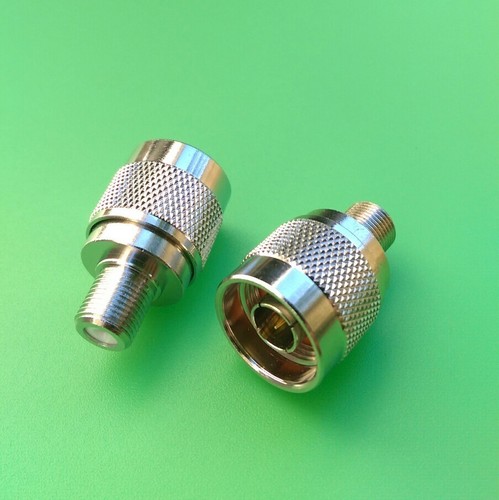 (1 PC) N Male to F Female Connector - USA Seller - Picture 2 of 3