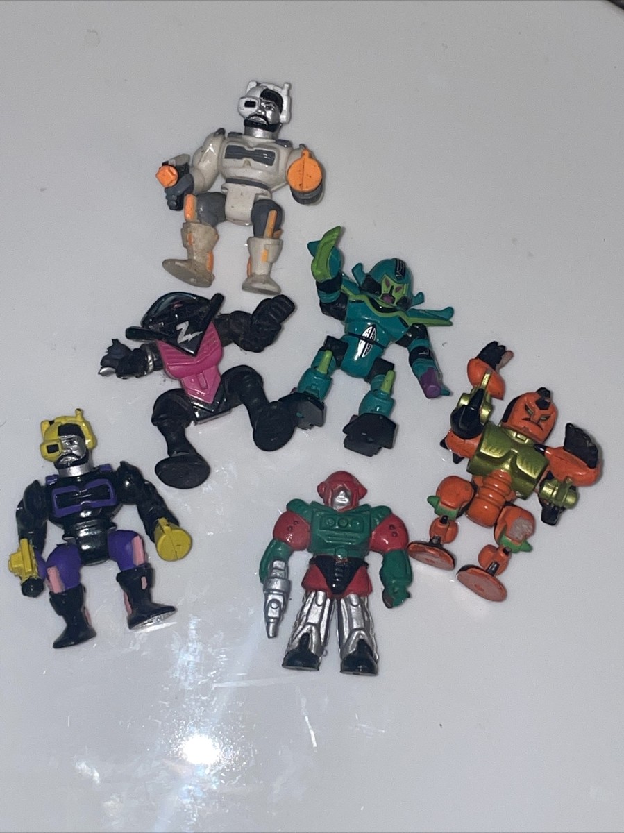 Lot of 6 Vintage LGTI Galoob Micro Machines Z-Bots 1990s | eBay