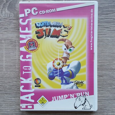 PC Spiel Earthworm Jim 3D in Hülle OVP