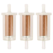 Fits For BRIGGS & STRATTON PART # 845125 FUEL FILTER REPLACES 695666-3 Pack