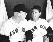 Lefty Grove Ted Williams Photo Boston Red Sox Photo 10x8 Baseball Photo 2 HOF