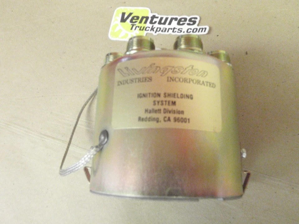 TAPA DISTRIBUIDOR CON ESCUDO ENCENDIDO DODGE M880 1 1/4 TONELADA MOTOR W200 318 360 Foto 2 de 3