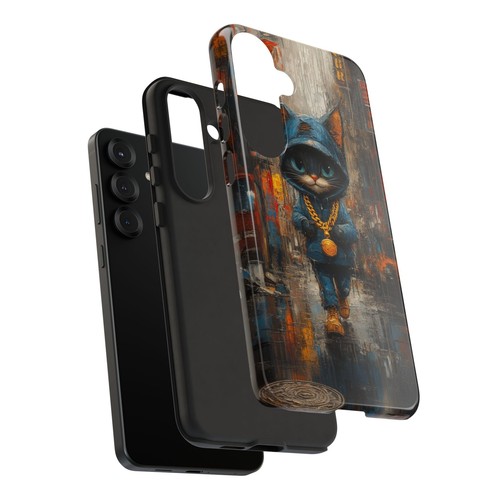 For iPhone | Samsung Galaxy | Pixel Phone Case - Cat Hoodie Big Kitty City - 第 128/246 張圖片