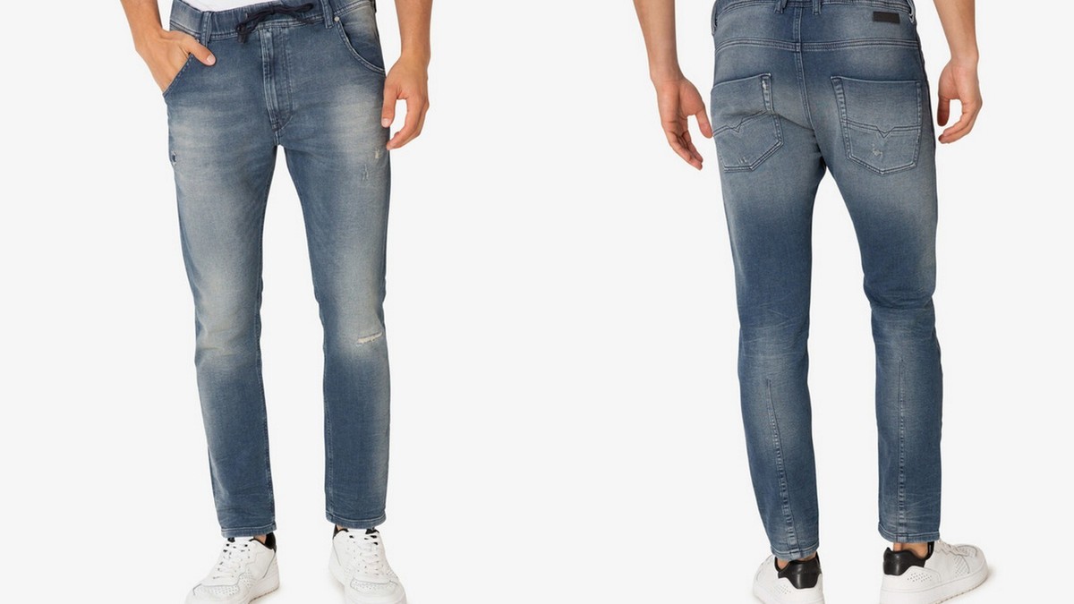 Diesel KROOLEY Sweat Jeans Blue W34 Diesel KROOLEY Sweat Jeans Blue W34