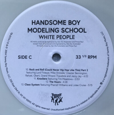 Handsome Boy Modeling School - White People (OPAQUE WHITE Handsome Boy Modeling School - White People (OPAQUE WHITE
