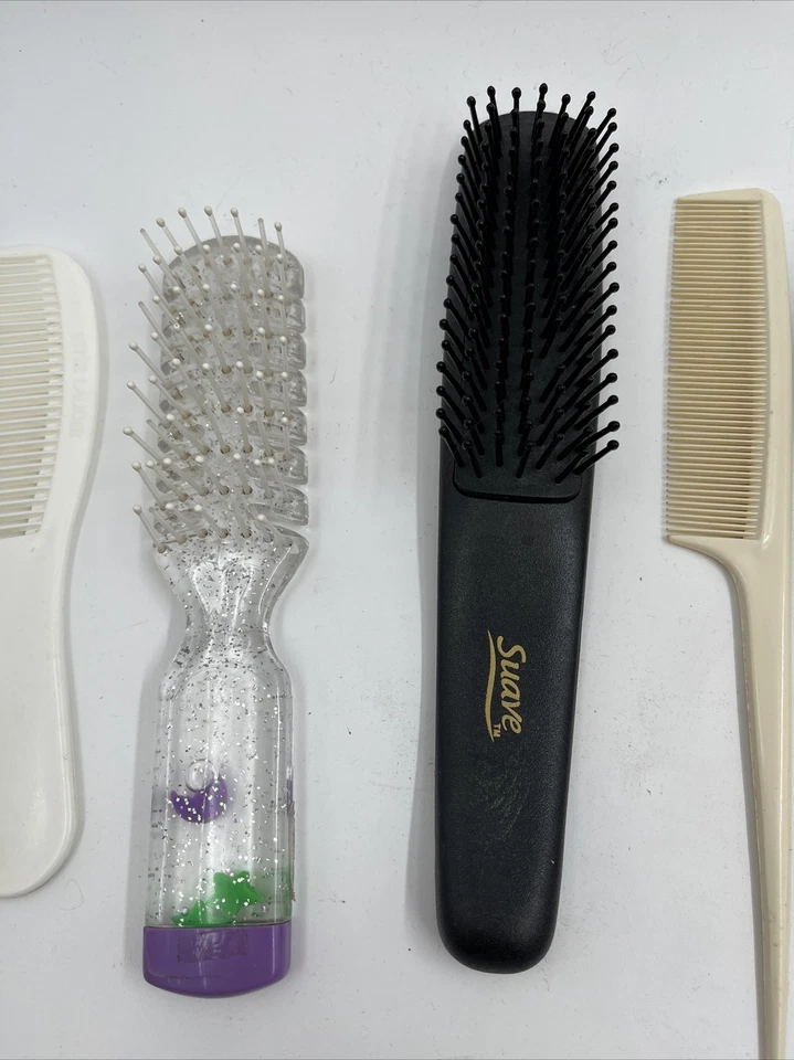 ¡Lote de 10 peines vintage! Clinique, Suave, Estee Lauder, Conair, Denman Foto 3 de 4