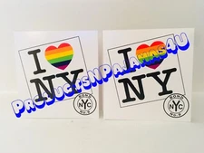 LOT of 2~Bond No.9 I LOVE NY FOR MARRIAGE EQUALITY  Eau de Parfum .057oz SAMPLE