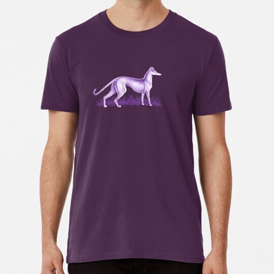 Purple Whippet S to 5XL Made in the USA T-Shirt | eBay